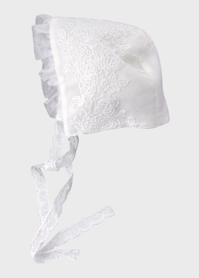 Vestina Cerimonia Bianco EV300ML corredino e abbigliamento neonato | NANU' BABY