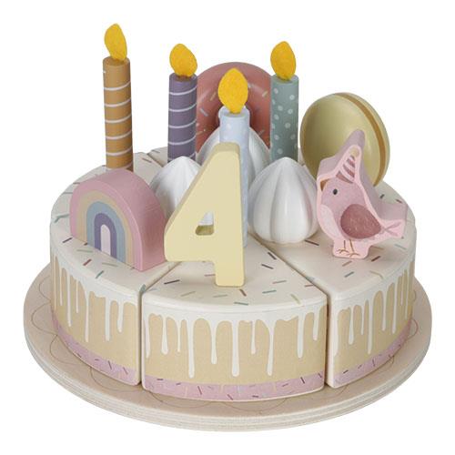 Torta di compleanno in legno  - 26 pezzi  AL CAMPIONE LD8015