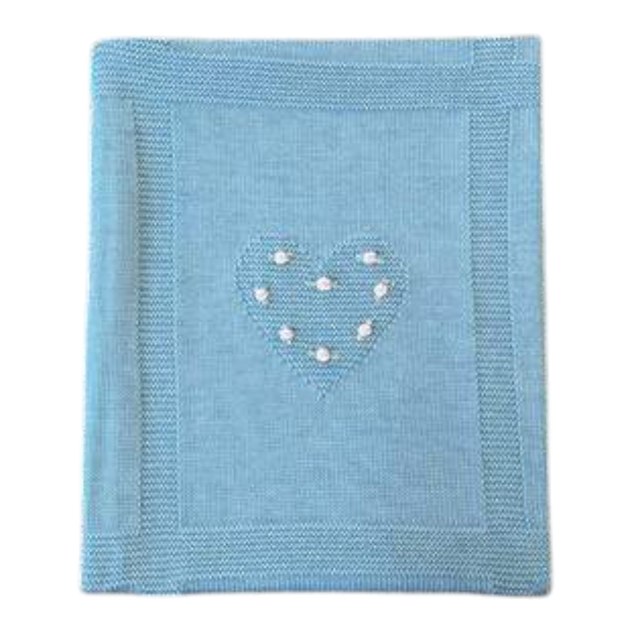 Love Flower Baby Blanket, Green, LOVE FLOWER 143