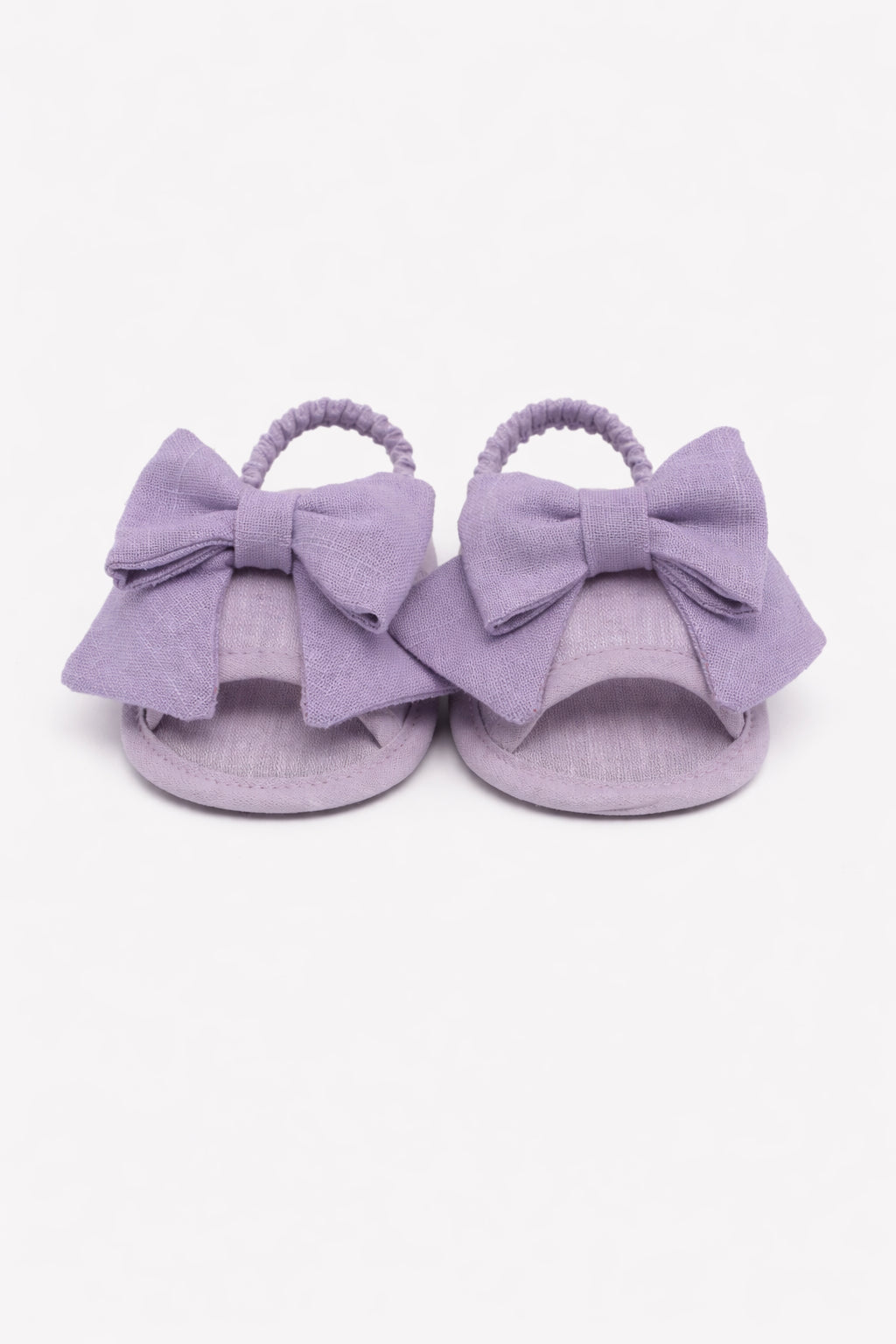 Lilac Bow Fabric Sandals SF41126/L
