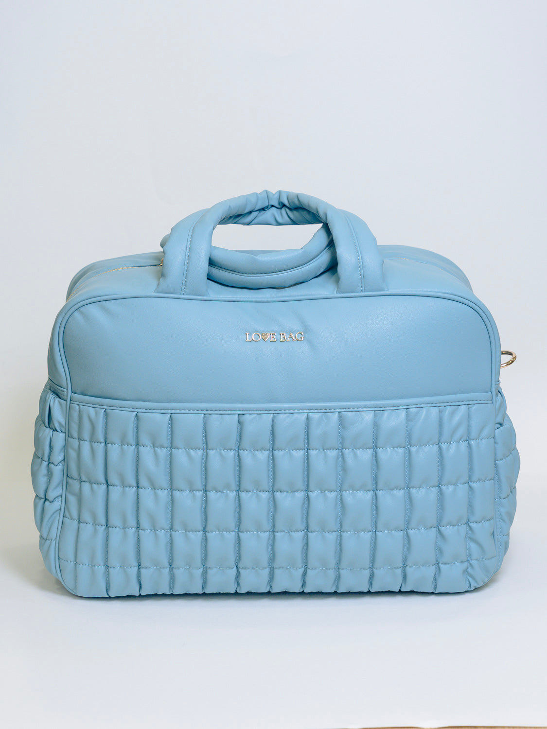 BORSA 48 ORE L ECO PELLE CIELO -  NANU' BABY