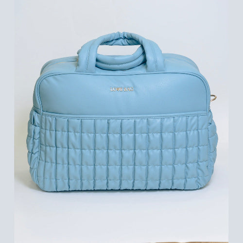 BORSA 48 ORE L ECO PELLE CIELO -  NANU' BABY