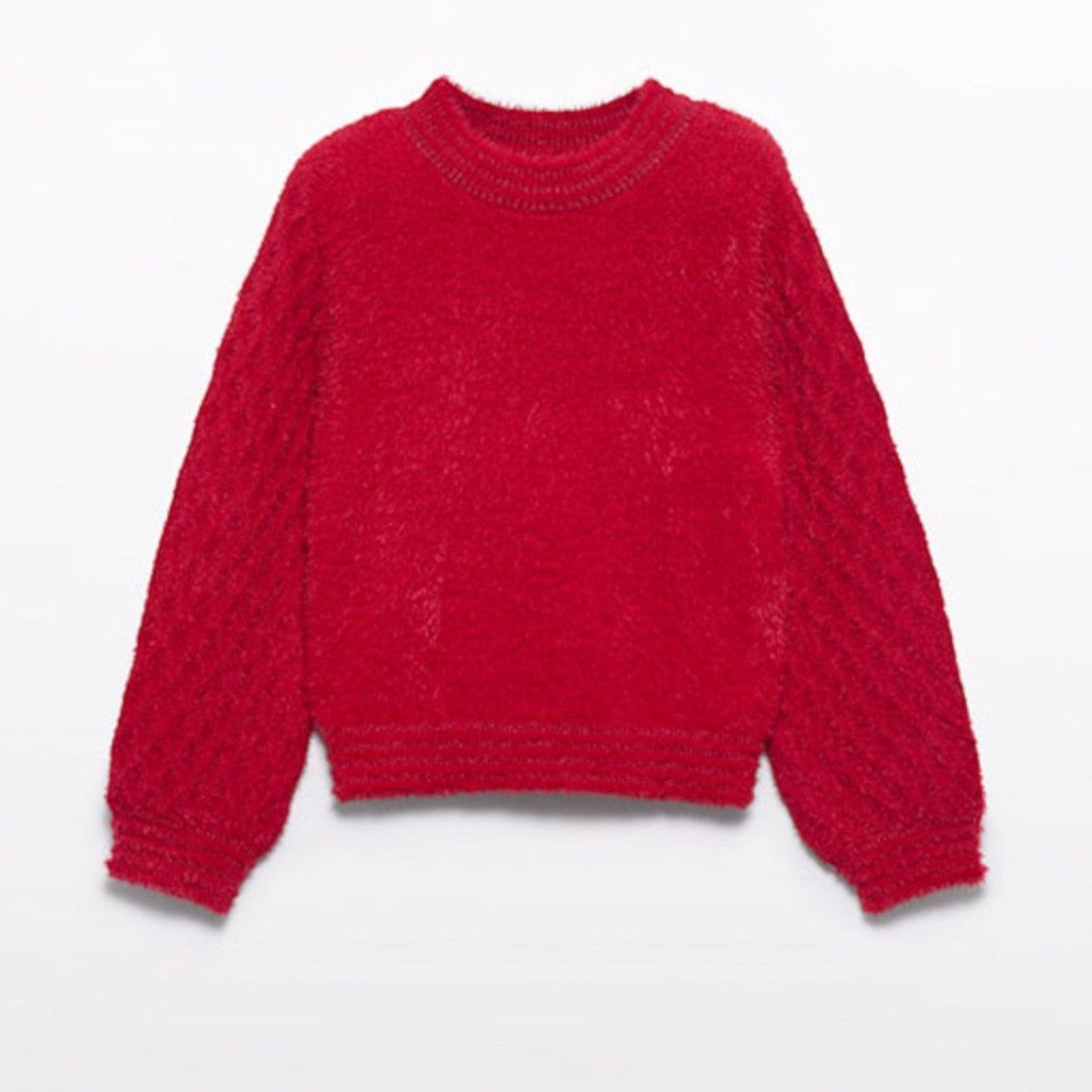 Maglione pelo Bimba Rosso 5827/71 -  NANU' BABY