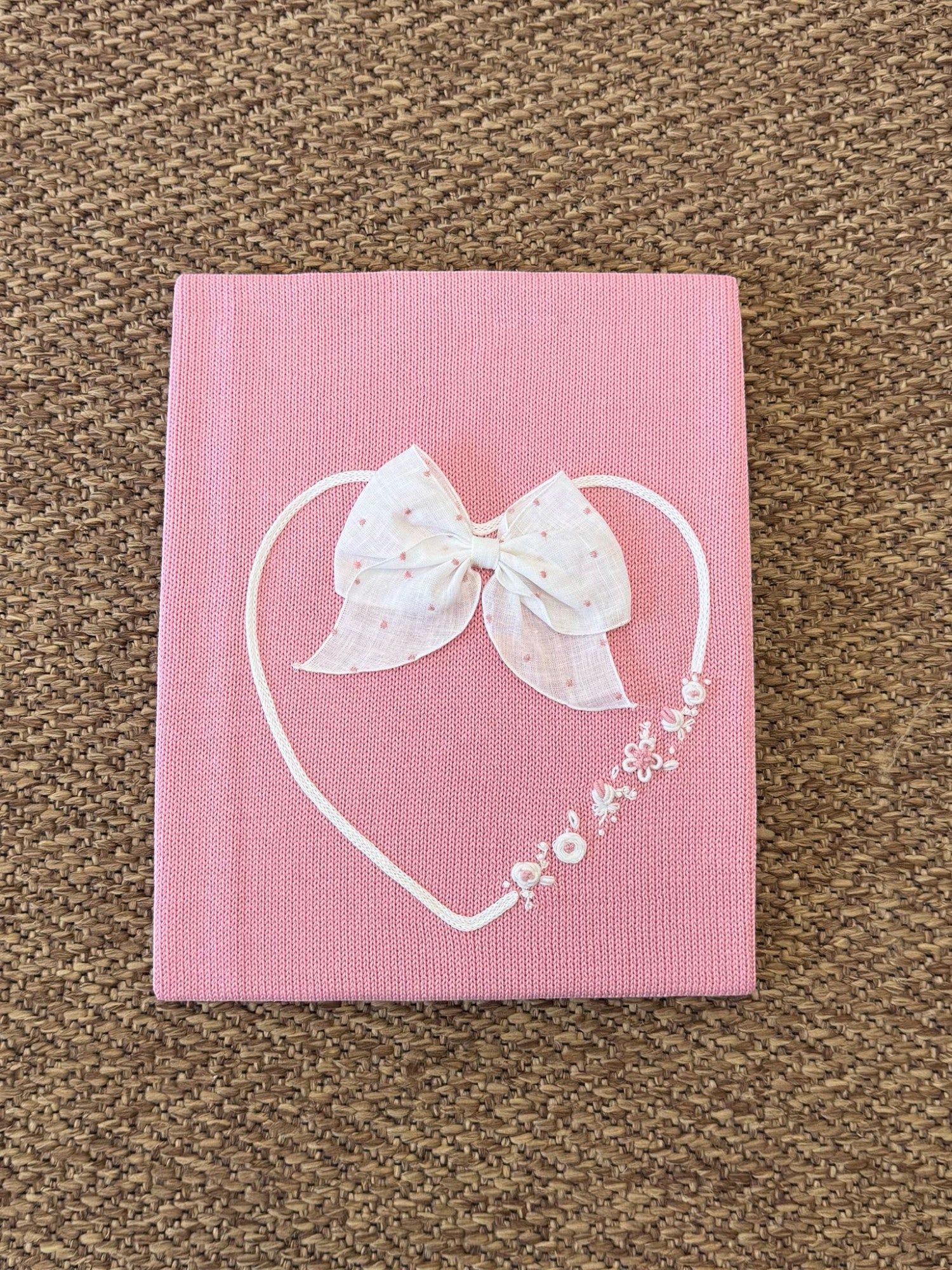 Coordinato Cuore Neonata ROSA TAORMINA 01
