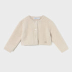 Ivory Fur Cardigan for Girls 2357/62