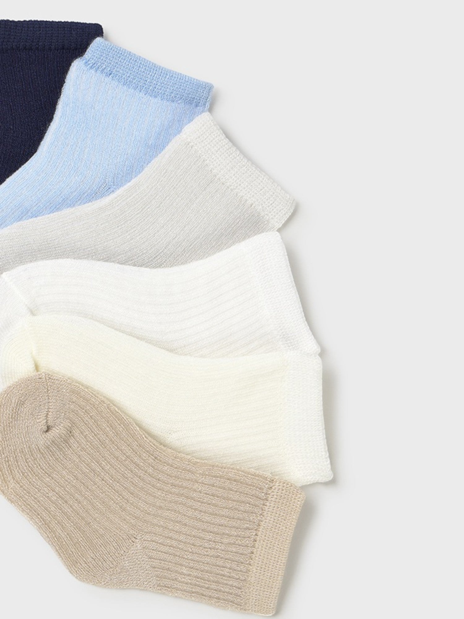 Set mit 6 blauen Socken 9860 /A