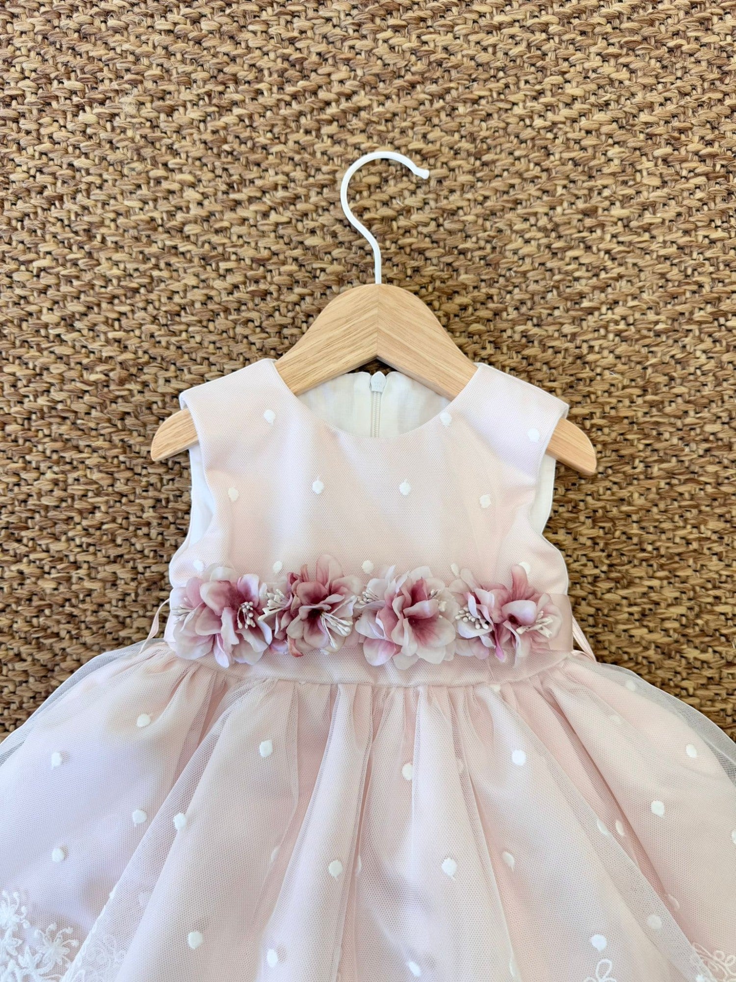 Abito  Cerimonia Bimba ROSA B0436A