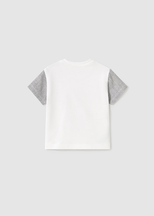 T-shirt Cotone Bianco MAYORAL 1037/B