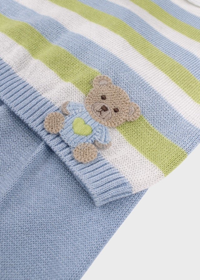 Completo Teddy Ricamato Cielo EK6050/C