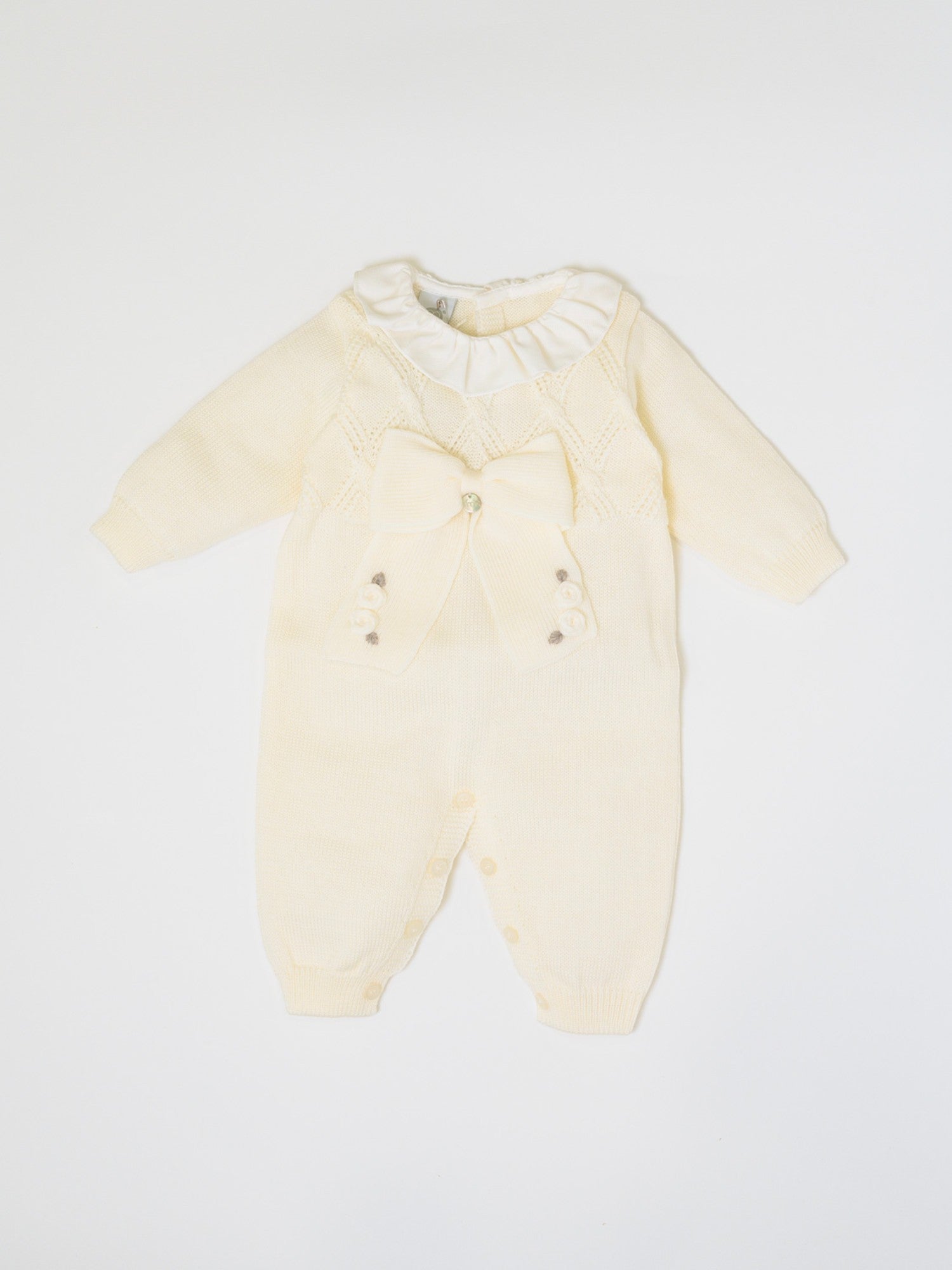 Tutina Neonata VANIGLIA IN2410/V -  NANU' BABY