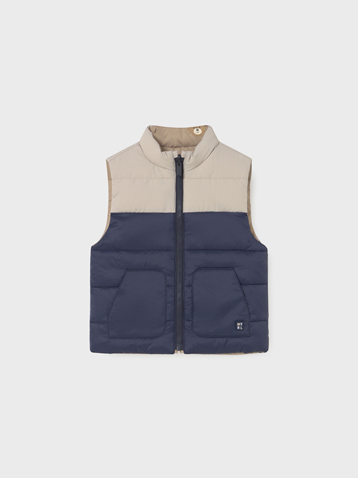 Gilet reversibile Bimbo Blu 2348/27 -  NANU' BABY