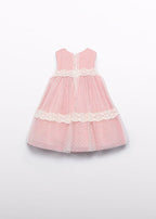 Abito Rosa Poliestere Elegante 5016/84