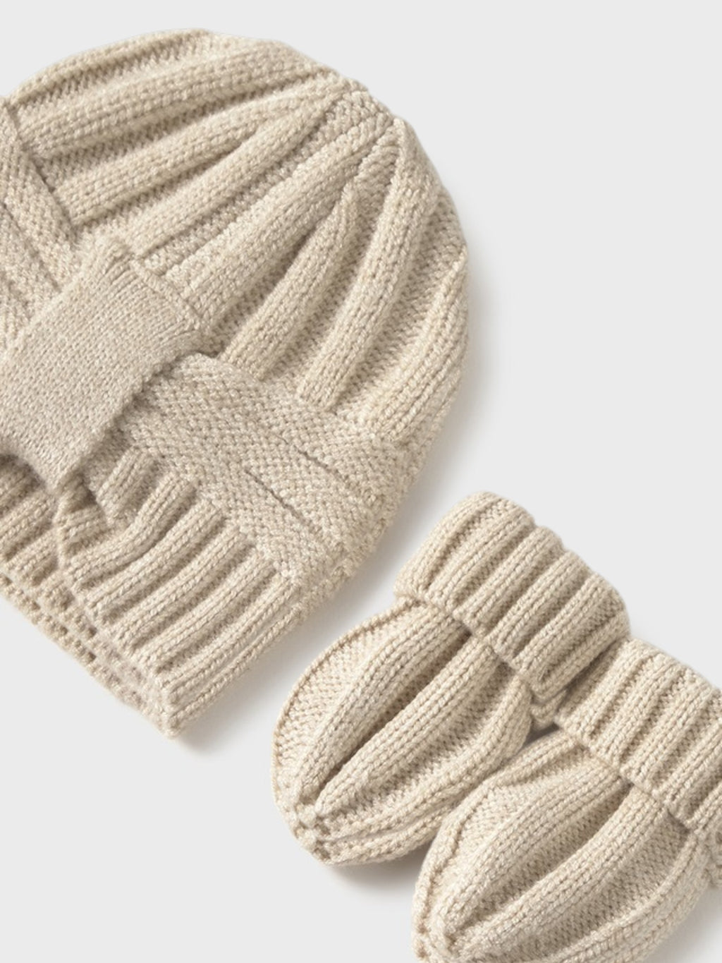 Beige Babymütze 9930/66