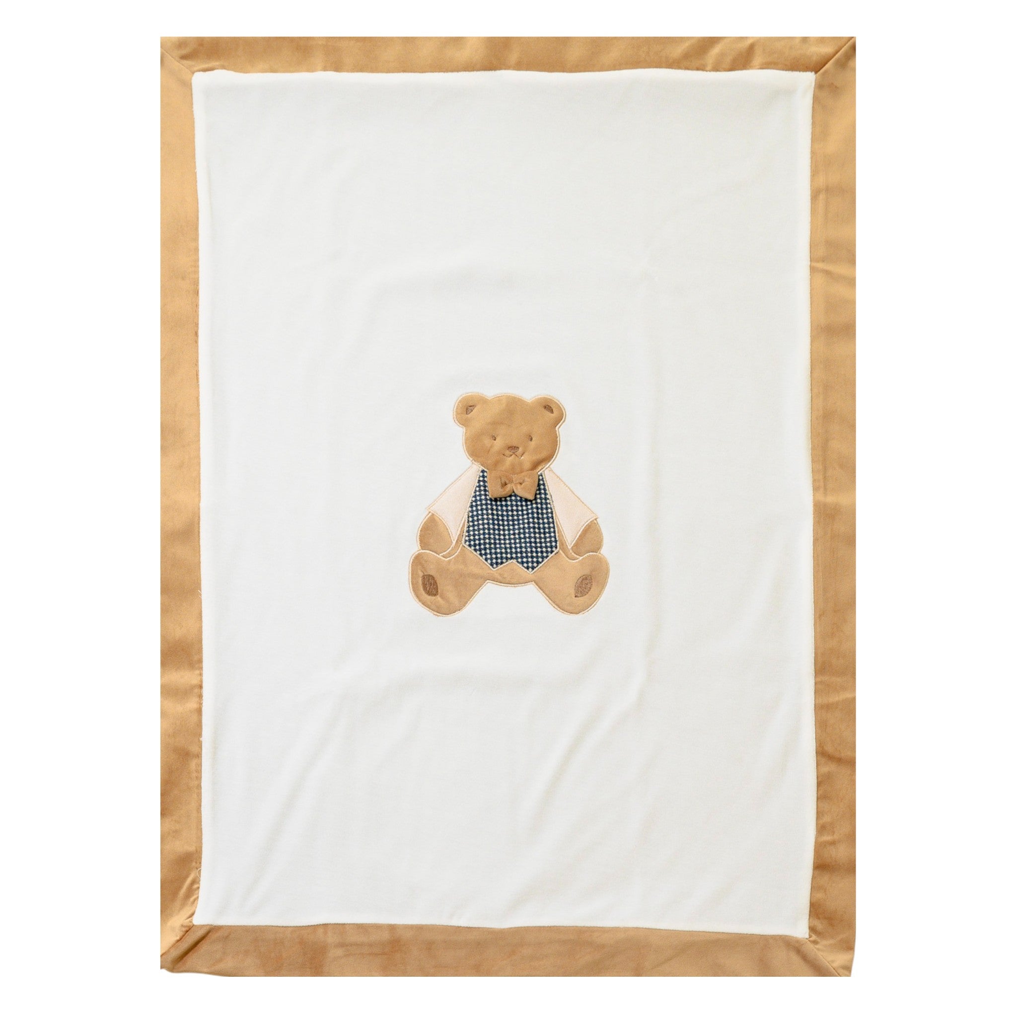 Baby Blanket, Cream Chenille, SARTORIA DEI PICCOLI (code LC1111)