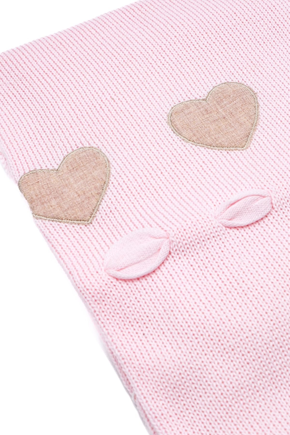 Coperta Cuoricini Neonata ROSA 3146/189