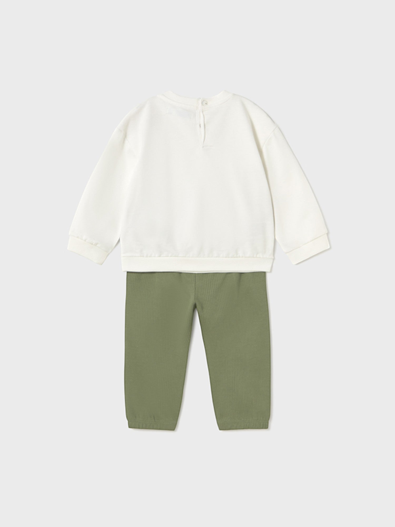 Tuta pullover Bimbo VERDE 1841/29