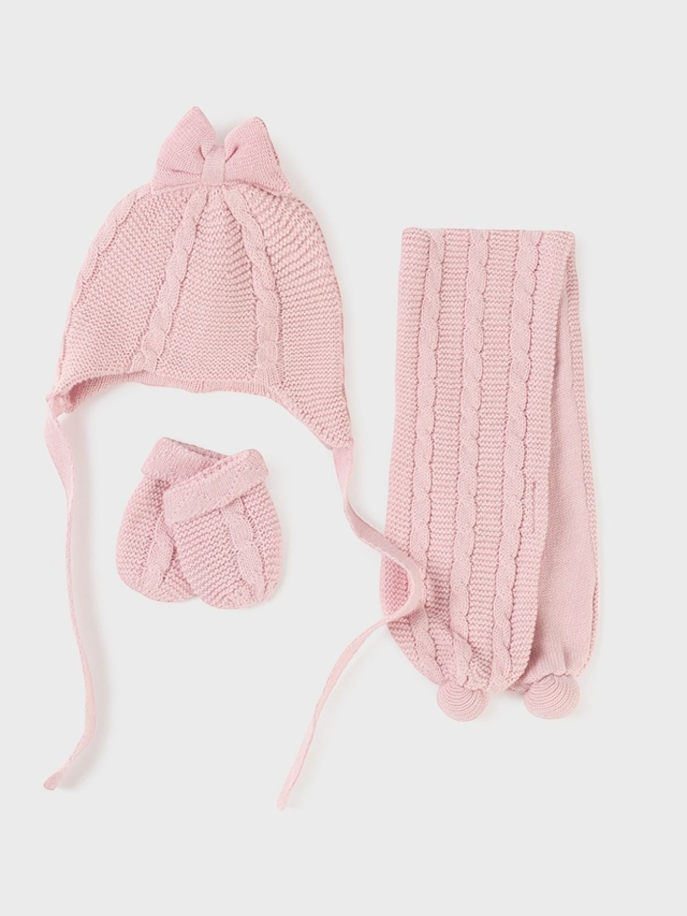Set cappello,manopole e sciar - 9663-R