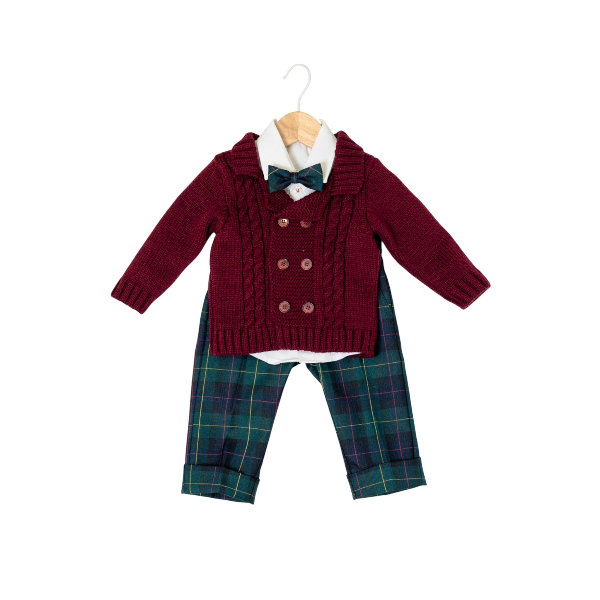 Completo Bimbo Verde M0469A