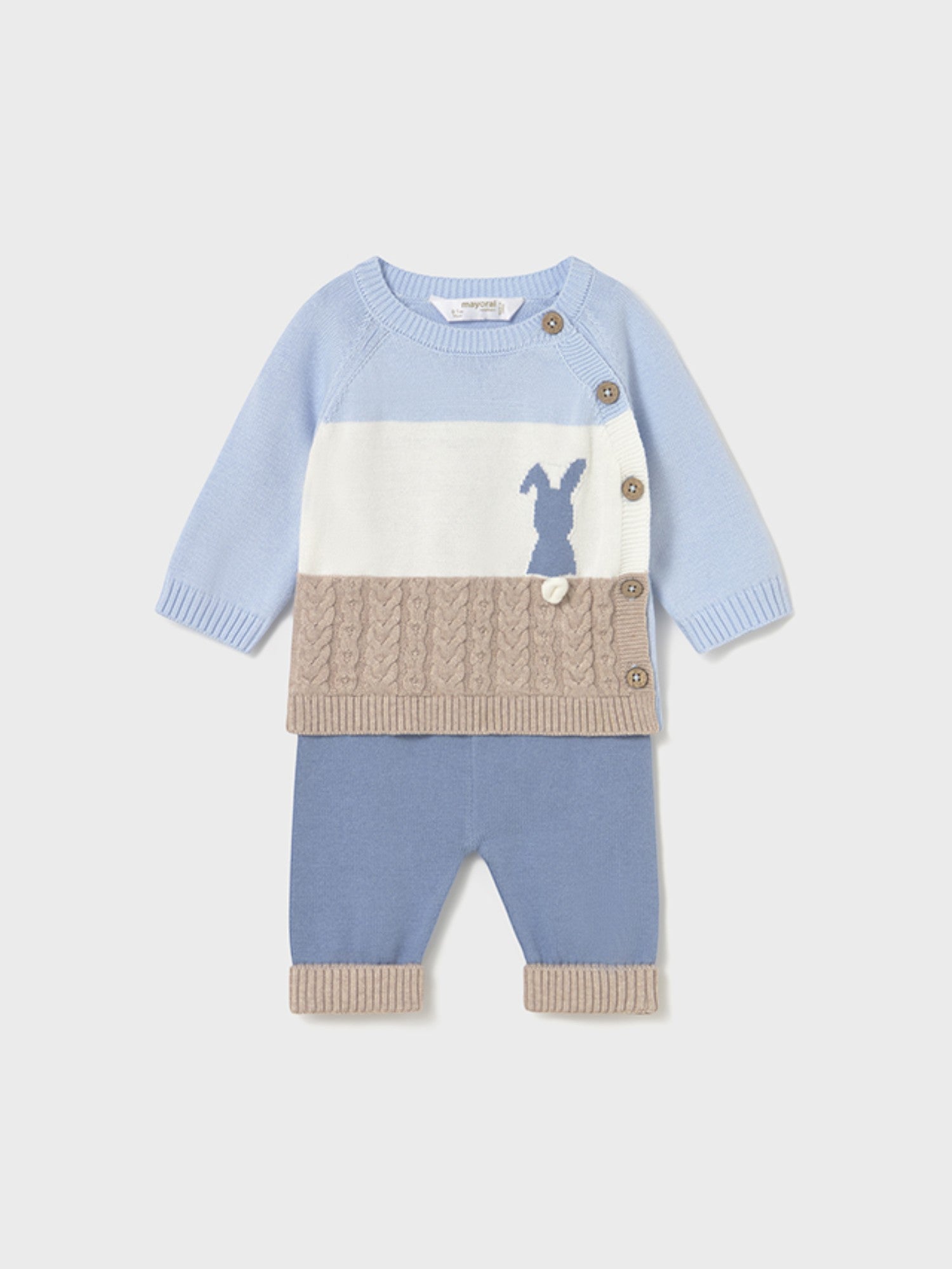 Completo nascita Neonato AZZURRO 2569/24
