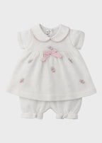 Baumwollset „Weiße Rose“ 463