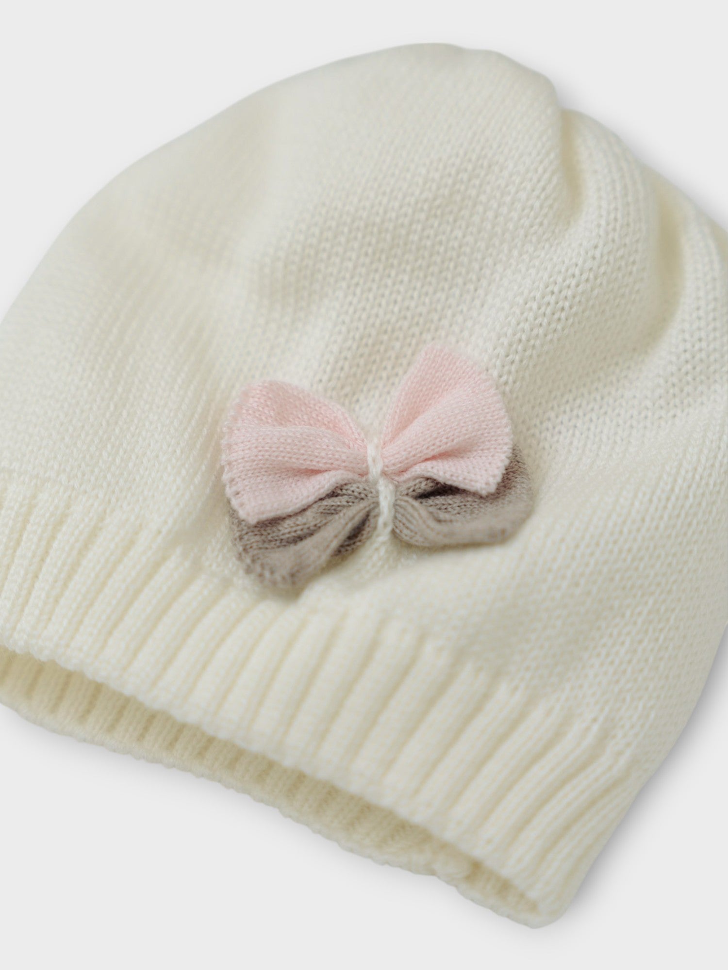 Cuffia Neonata VANIGLIA IN4371BT -  NANU' BABY