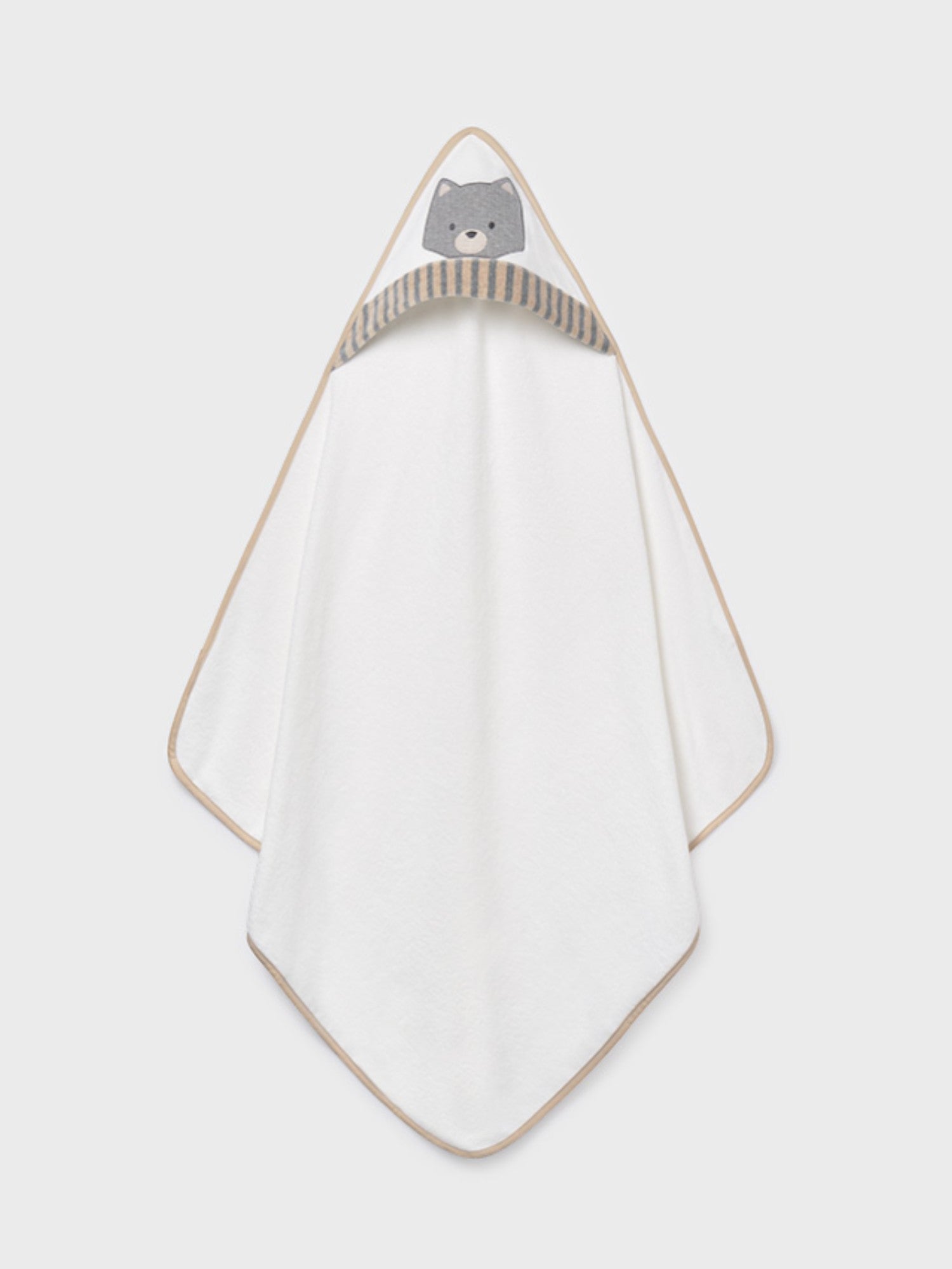 Accappatoio Neonato Beige 9988/88 -  NANU' BABY