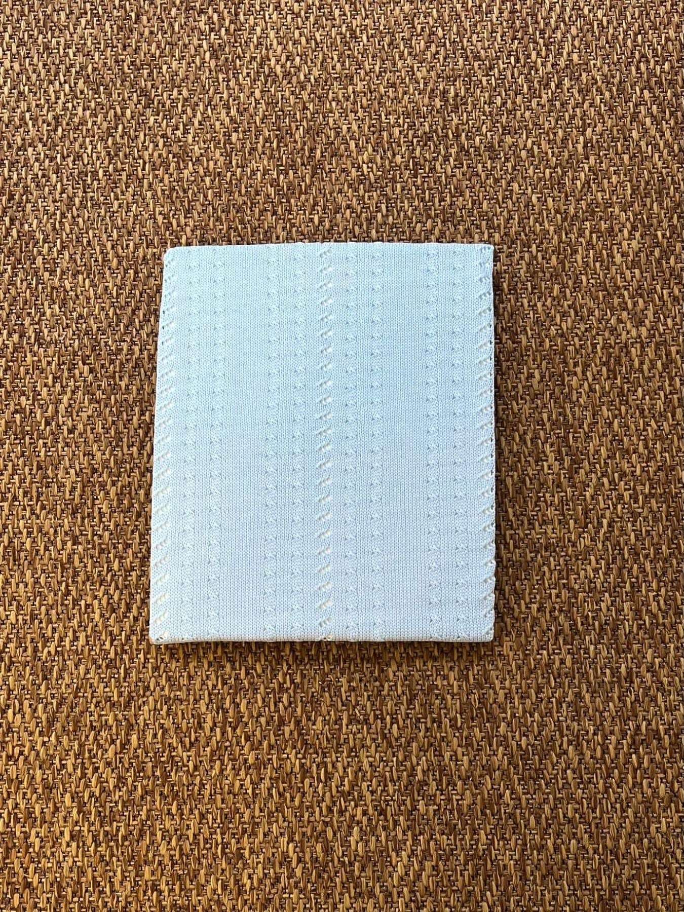 Coperta Trecce Neonato CIELO TRECCE 179/C