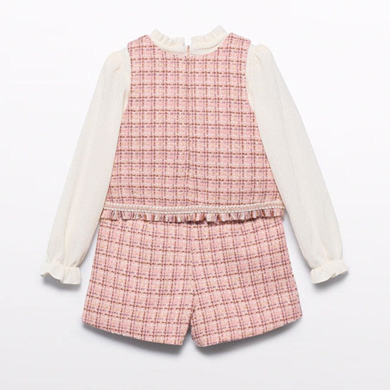 Compl. bermuda tweed Bimba Rosa 5727/8 -  NANU' BABY