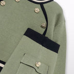 Compl. gonna tricot Bimba Verde 5544/6 -  NANU' BABY