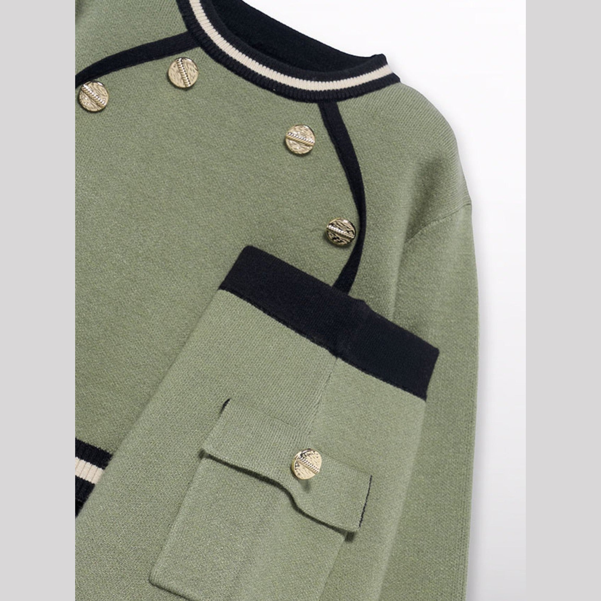 Compl. gonna tricot Bimba Verde 5544/6 -  NANU' BABY