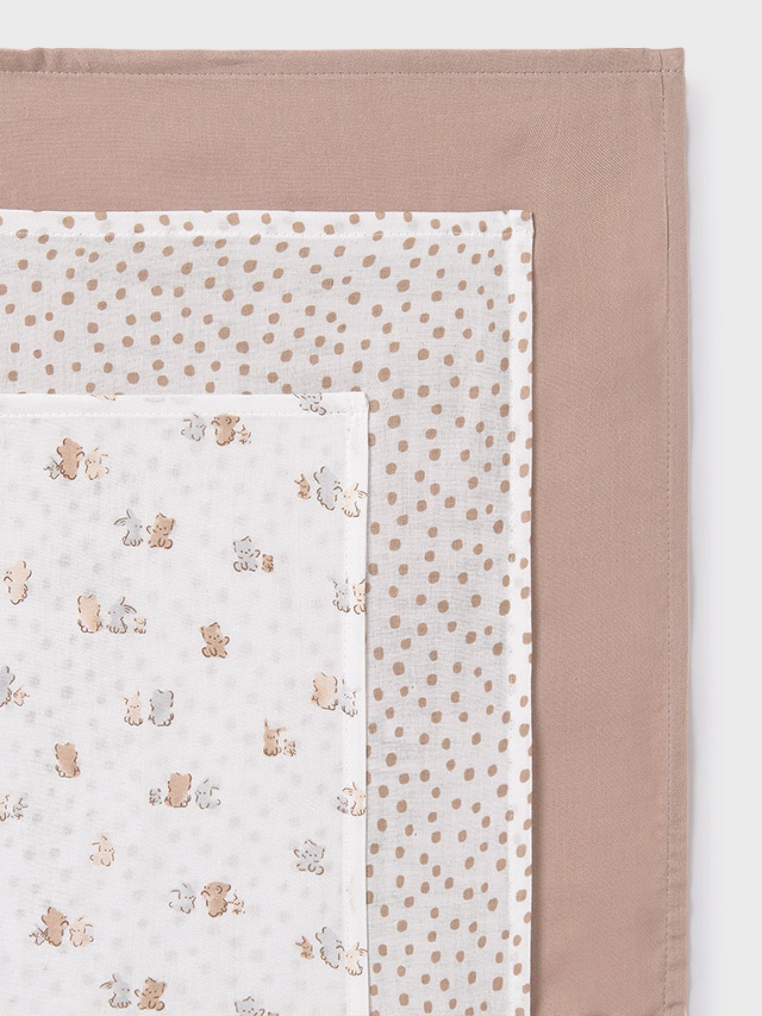 Set di garze piccole Neonato Ecru 9872/E