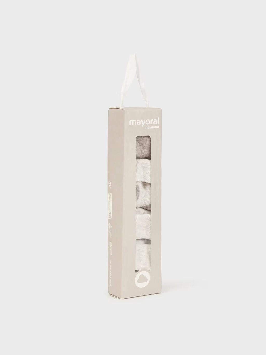 Set mit 4 braunen Socken 1D-9759/MR