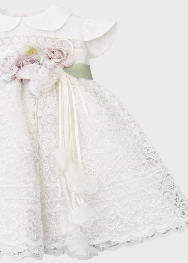 Abito Cerimonia Pizzo Macramè FB080