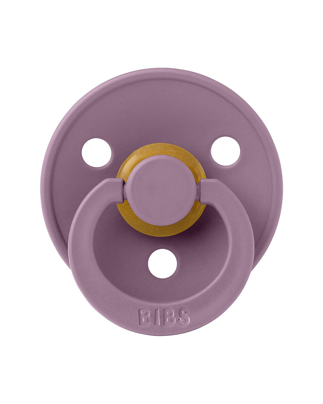 Set of 2 pacifiers Mauve/Fossil gray - 110405
