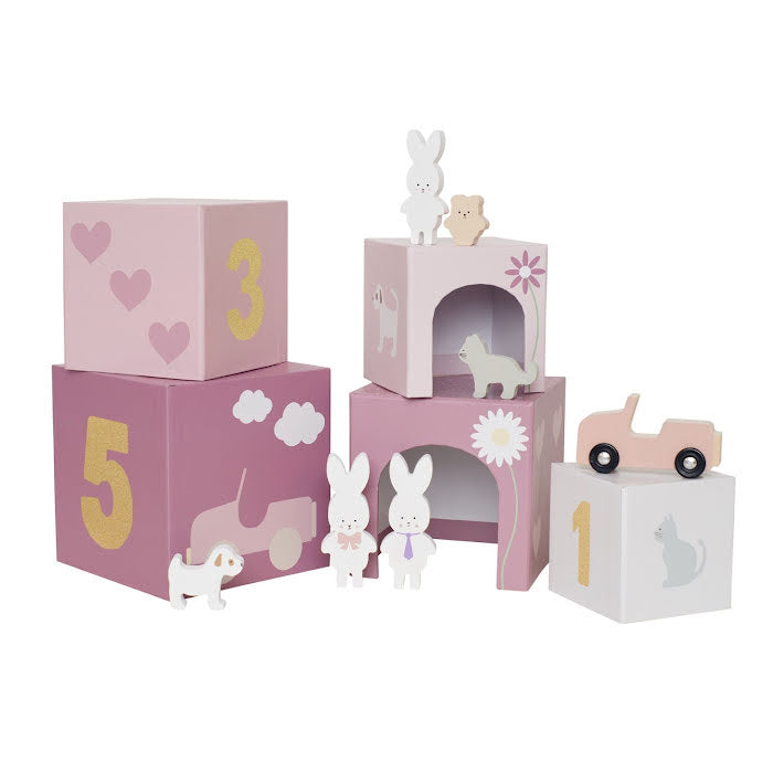 Stacking cubes bunny 1-5 - C2533