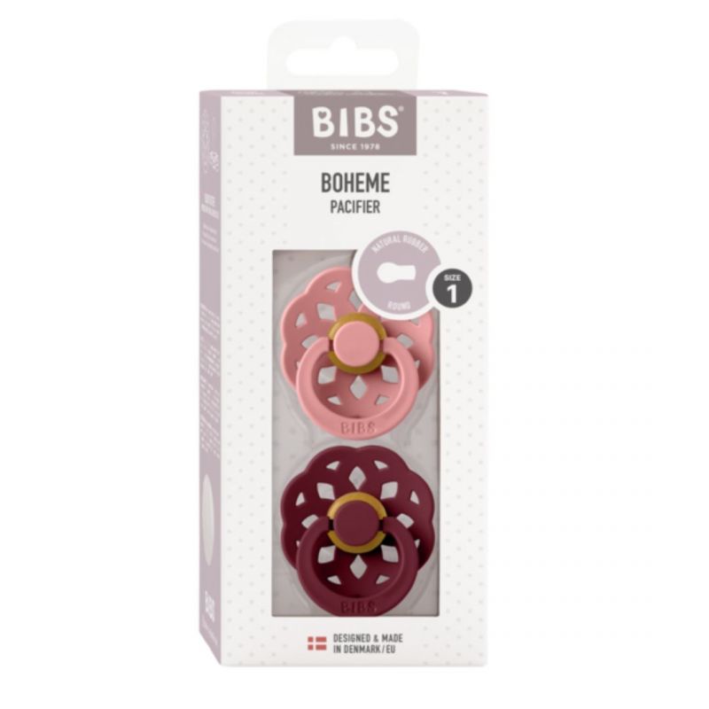 Set 2 ciucci Boheme Dusty pink/Edelberry - 230136