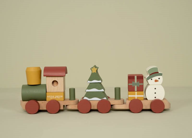 Treno Natalizio  ROSSO LD4861