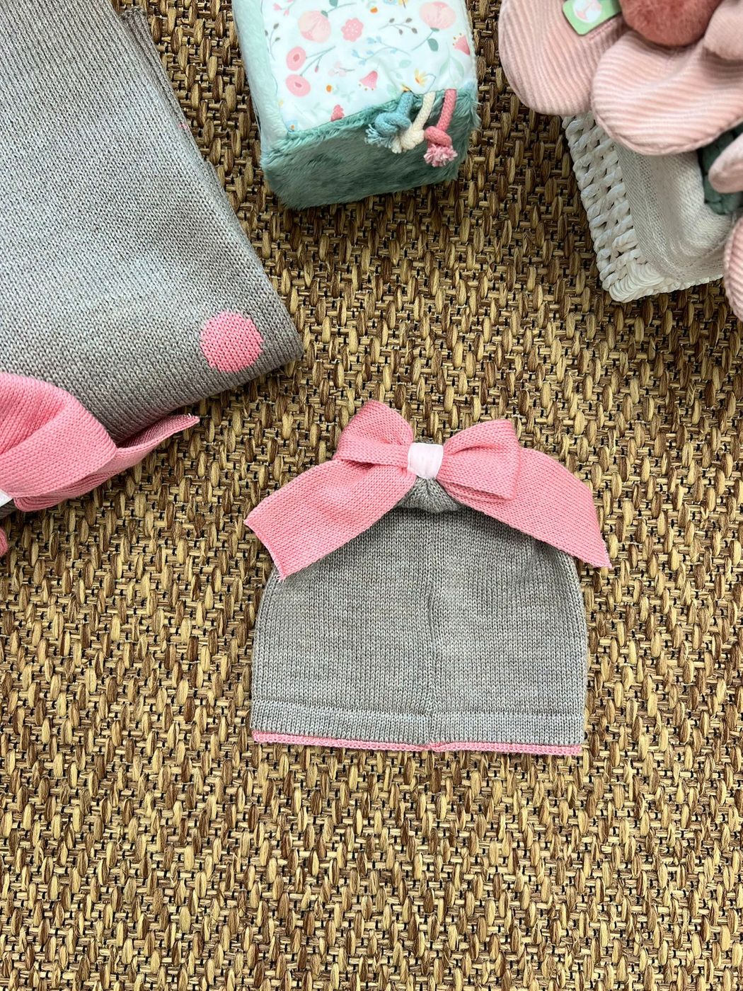 Cuffia Fiocco rosa - POIS 644