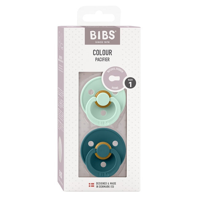Set of 2 pacifiers Nordic Mint/Forest Lake - 110293