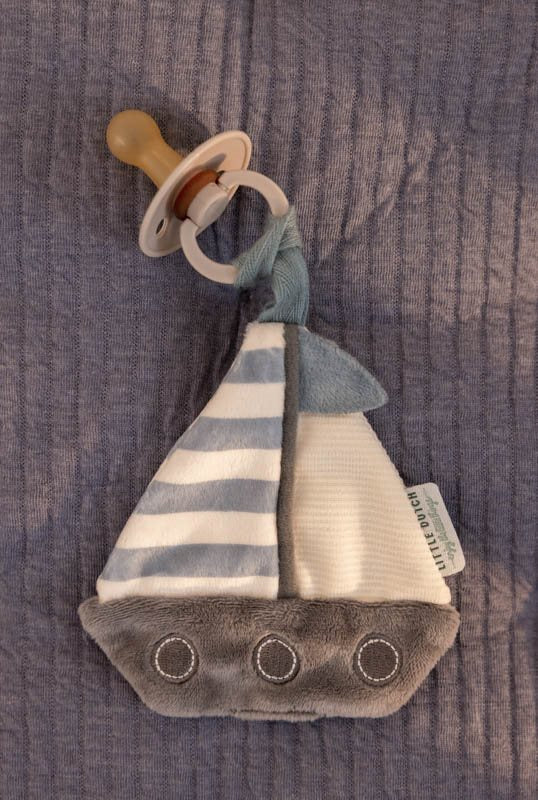 Reggiciuccio in stoffa  BLU LD8618