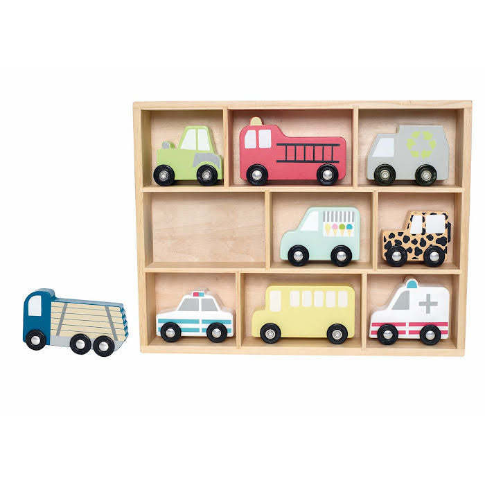 Shelves with cars - W7160