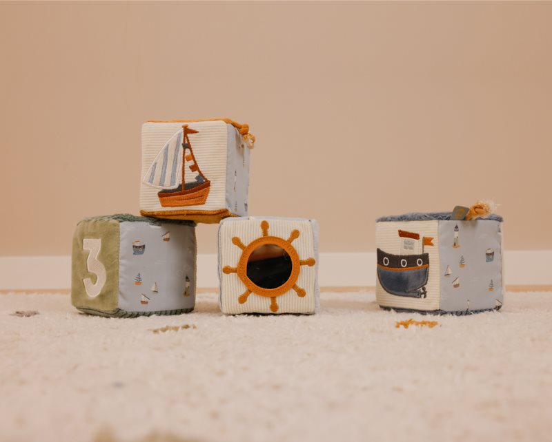 Set di cubi morbidi Sailors Bay  MULTICOLORE LD8616