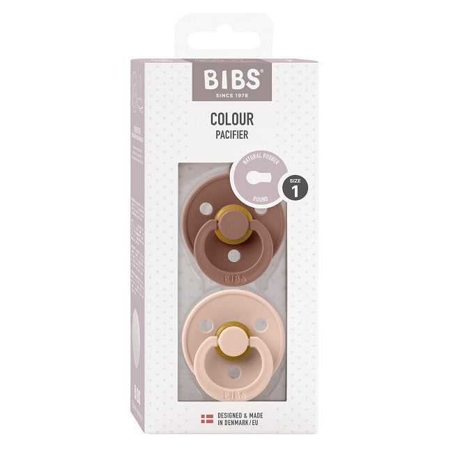 Set of 2 Woodchuck/Blush pacifiers - 110215