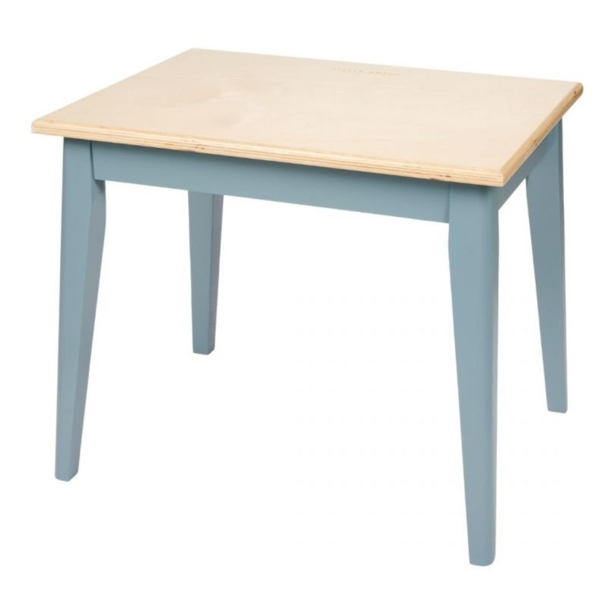 Tavolo in legno laccato blu - LD4954